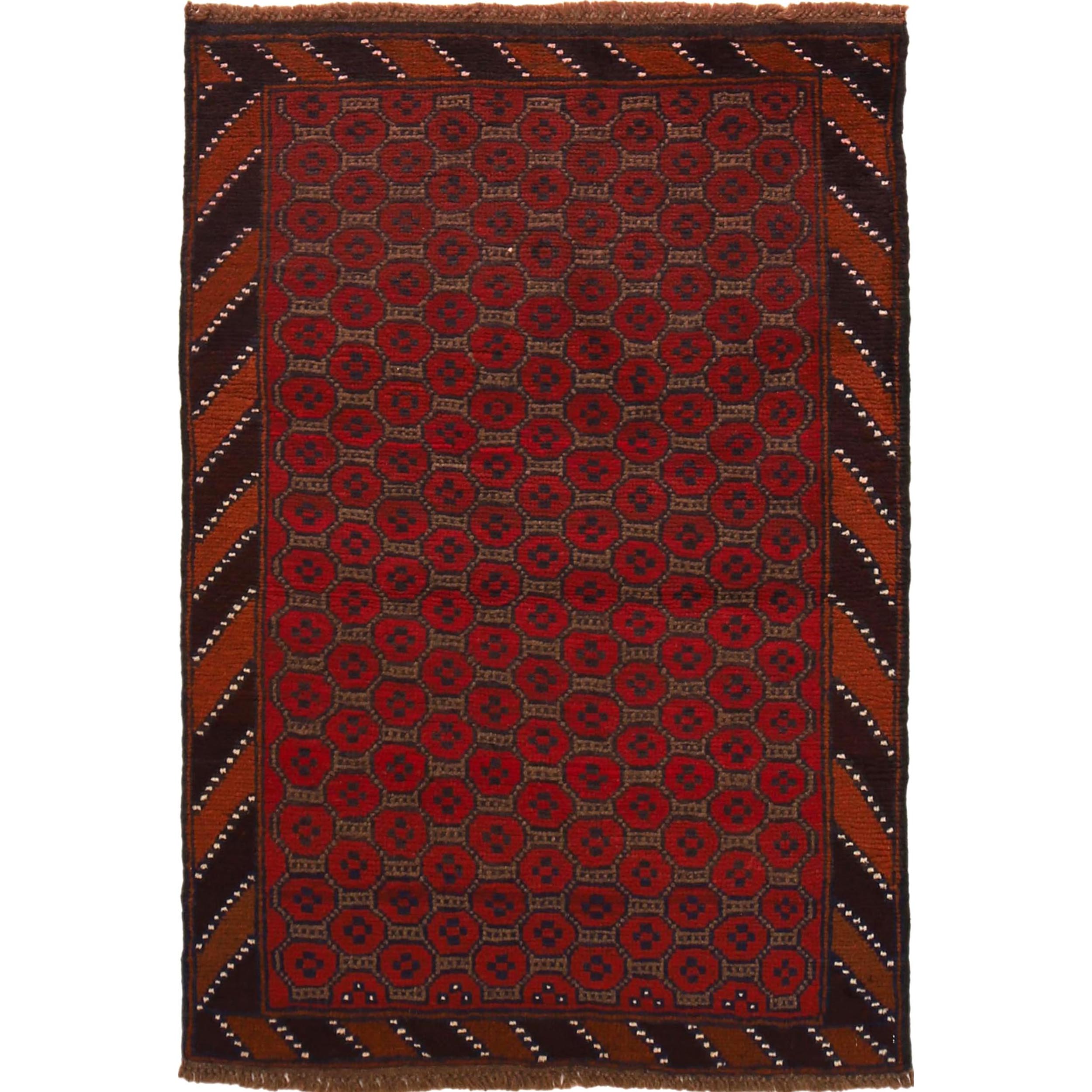 Baluch Small Size Rug 2' 10" x 4' 7" ft / 87 x 139 cm - No. P29121