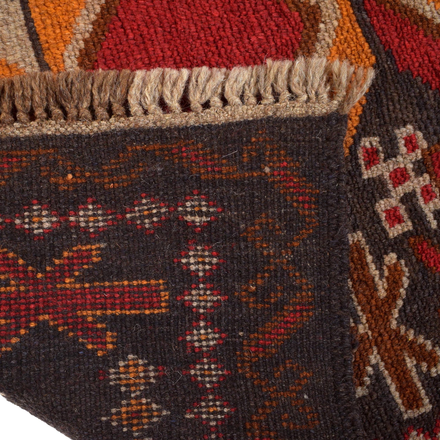 Multi Color Baluchi Rug 2' 8" x 4' 2" ft / 82 x 126 cm - No. P29277