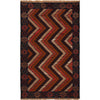 Multi Color Baluchi Rug 2' 9" x 4' 6" ft / 85 x 136 cm - No. P29282