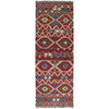 Hand Knotted Flatweave Kilim Runner 2' 5" x 6' 8" ft / 73 x 203 cm - No. P34244