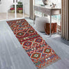 Hand Knotted Flatweave Kilim Runner 2' 5" x 6' 8" ft / 73 x 203 cm - No. P34244