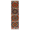 Short Kilim Runner 1' 8" x 6' 4" ft / 50 x 194 cm - No. P34263