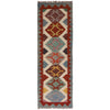 Handmade Vegetable Kelim Runner 2' 1" x 6' 8" ft / 63 x 204 cm - No. P34276