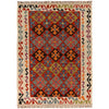 Handmade Afghan Vegetable Kilim 4' 0" x 5' 10" ft / 122 x 178 cm - No. P34936