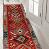 Handmade Afghan Vegetable Kilim Runner 2' 6" x 22' 0" ft / 75 x 670 cm - No. P34956