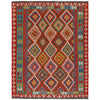Hand Knotted Flatweave Kilim 5' 10" x 7' 8" ft / 178 x 234 cm - No. P34985
