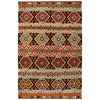 Hand Made Afghan Kilim 4' 10" x 7' 6" ft / 148 x 228 cm - No. P34988