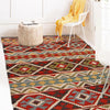 Hand Knotted Flatweave Kilim 3' 3" x 5' 3" ft / 98 x 160 cm - No. P34993