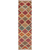 Handmade Vegetable Kilim Runner 1' 8"x 6' 9" ft / 50 x 207 cm - No. P34995