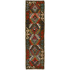 Handmade Vegetable Kelim Runner 1' 8"x 6' 8" ft / 51 x 204 cm - No. P35004