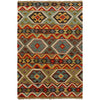 Hand Made Afghan Kilim 3' 5" x 5' 2" ft / 104 x 157 cm - No. P35023