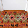 Hand Knotted Afghan Style Kilim 1' 11" x 3' 0" ft / 58 x 91 cm - No. P35025