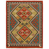 Handmade Vegetable Kilim 5' 10" x 7' 7" ft / 177 x 232 cm - No. P35047