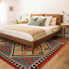 Handmade Vegetable Kilim 5' 10" x 7' 7" ft / 177 x 232 cm - No. P35047