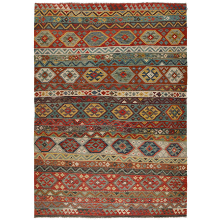 Handmade Vegetable Kelim 8' 4" x 11' 11" ft / 253 x 364 cm - No. P35058