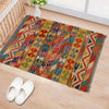 Multi Color ful Flat-Weave Wool Kilim 1' 11" x 2' 11" ft / 59 x 90 cm - No. P35075