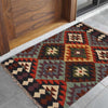 Hand Knotted Afghan Style Kilim 2' 0" x 3' 1" ft / 61 x 93 cm - No. P35354