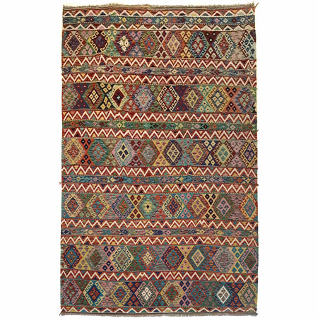 Handmade Vegetable Kilim 8' 2" x 11' 2" ft / 248 x 340 cm - No. P35384