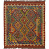 Handmade Vegetable Kilim 2' 10" x 3' 7" ft / 86 x 110 cm - No. P35465