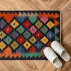 Hand Made Afghan Kilim 2' 0" x 3' 0" ft / 60 x 91 cm - No. P35620