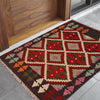 Handmade Vegetable Kilim 2' 1" x 2' 10" ft / 63 x 86 cm - No. P35665