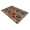 Hand Made Afghan Kilim 3' 3" x 4' 9" ft / 98 x 146 cm - No. P35691