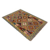 Hand Woven Wool Kelim 3' 3" x 4' 11" ft / 99 x 151 cm - No. P35696