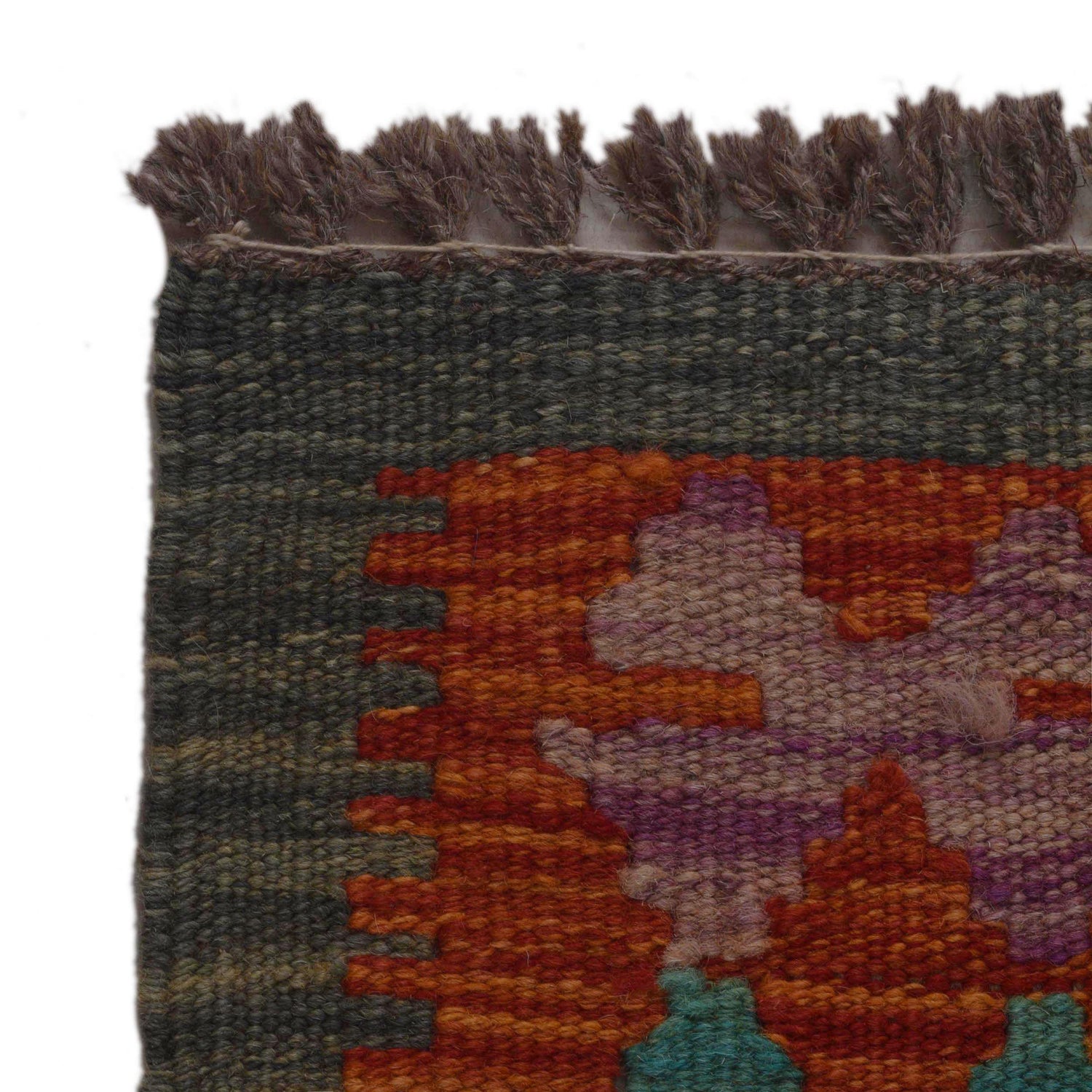 Small Size Chobi Kilim 3' 4" x 4' 9" ft / 102 x 144 cm - No. P35698