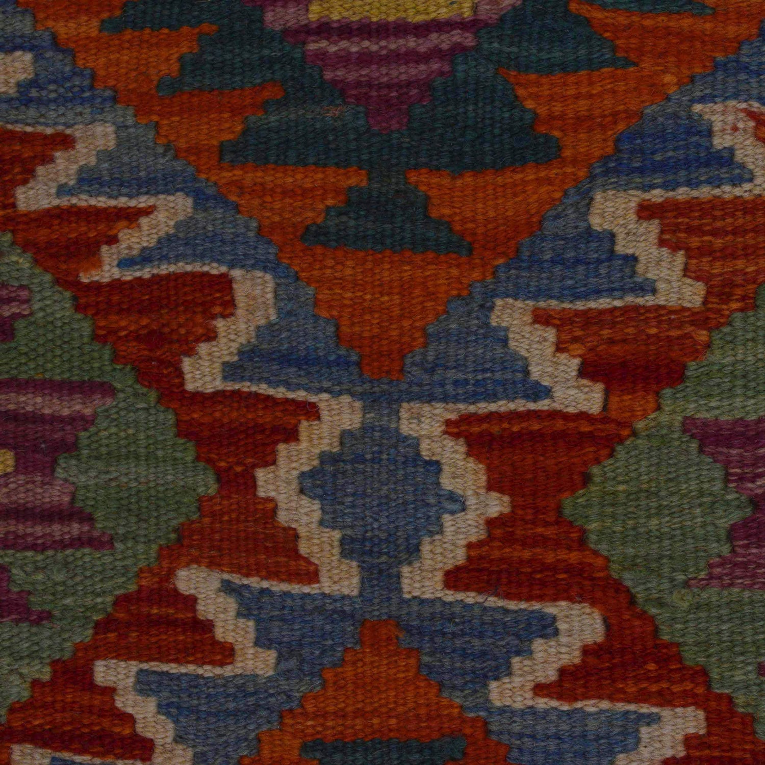 Small Size Chobi Kilim 3' 4" x 4' 9" ft / 102 x 144 cm - No. P35698