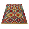 Hand Knotted Flatweave Kilim 3' 4" x 4' 11" ft / 101 x 149 cm - No. P35699