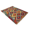 Hand Knotted Flatweave Kilim 3' 4" x 4' 11" ft / 101 x 149 cm - No. P35699