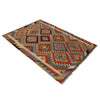 Handmade Afghan Vegetable Kilim 3' 4" x 5' 0" ft / 101 x 153 cm - No. P35700