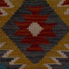 Hand Knotted Afghan Style Kilim 3' 4" x 4' 11" ft / 101 x 149 cm - No. P35706