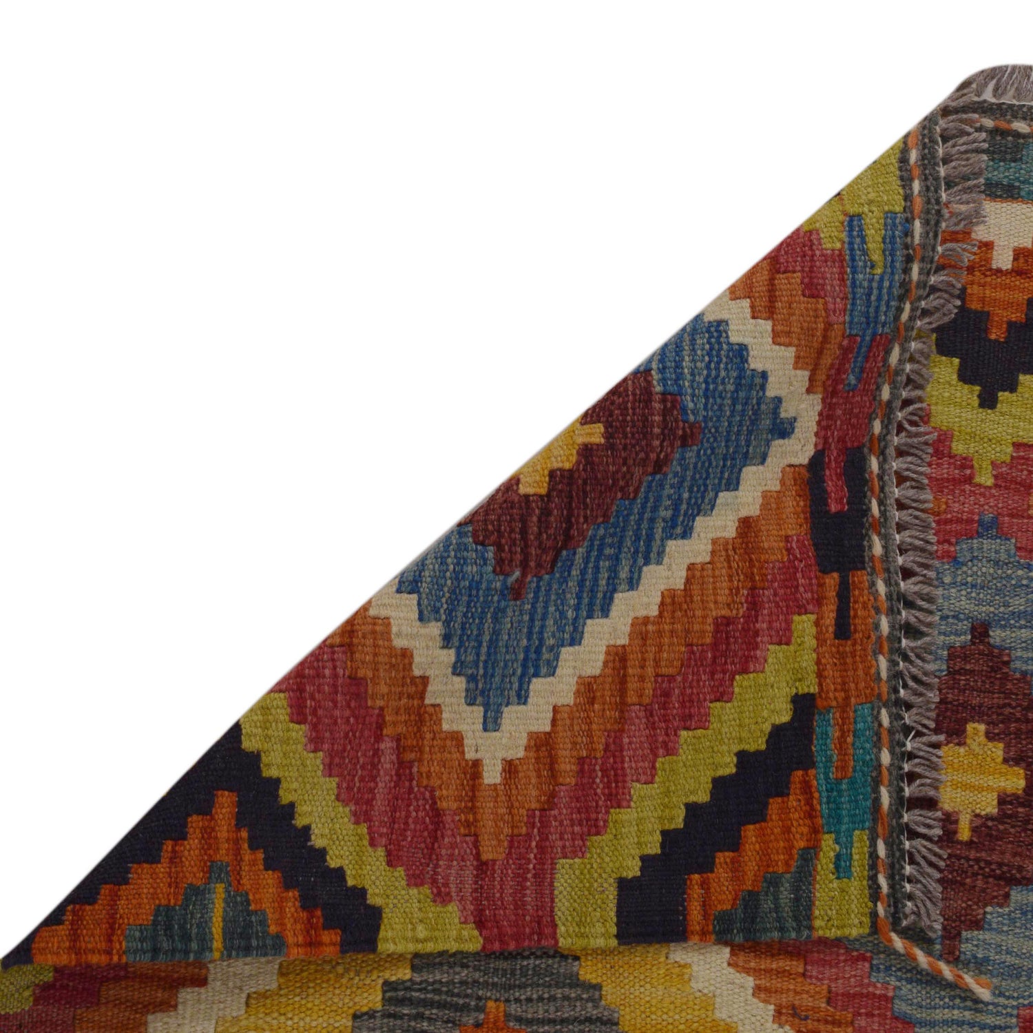 Handmade Vegetable Kilim 3' 1" x 5' 0" ft / 95 x 152 cm - No. P35714