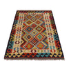 Hand Woven Wool Kelim 3' 3" x 4' 11" ft / 100 x 149 cm - No. P35717
