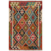 Small Size Chobi Kilim 3' 3" x 4' 10" ft / 100 x 148 cm - No. P35719