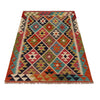 Small Size Chobi Kilim 3' 3" x 4' 10" ft / 100 x 148 cm - No. P35719