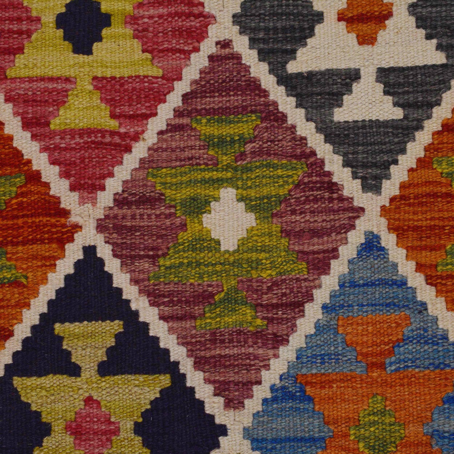 Small Size Chobi Kilim 3' 3" x 4' 10" ft / 100 x 148 cm - No. P35719