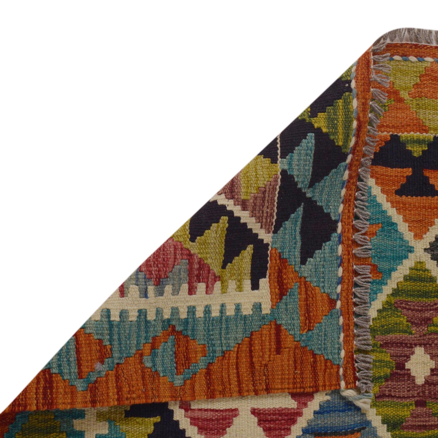 Small Size Chobi Kilim 3' 3" x 4' 10" ft / 100 x 148 cm - No. P35719