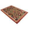 Hand Knotted Flatweave Kilim 3' 4" x 4' 11" ft / 101 x 150 cm - No. P35720