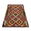 Multi Color ful Flat-Weave Wool Kilim 3' 3" x 5' 0" ft / 100 x 152 cm - No. P35723
