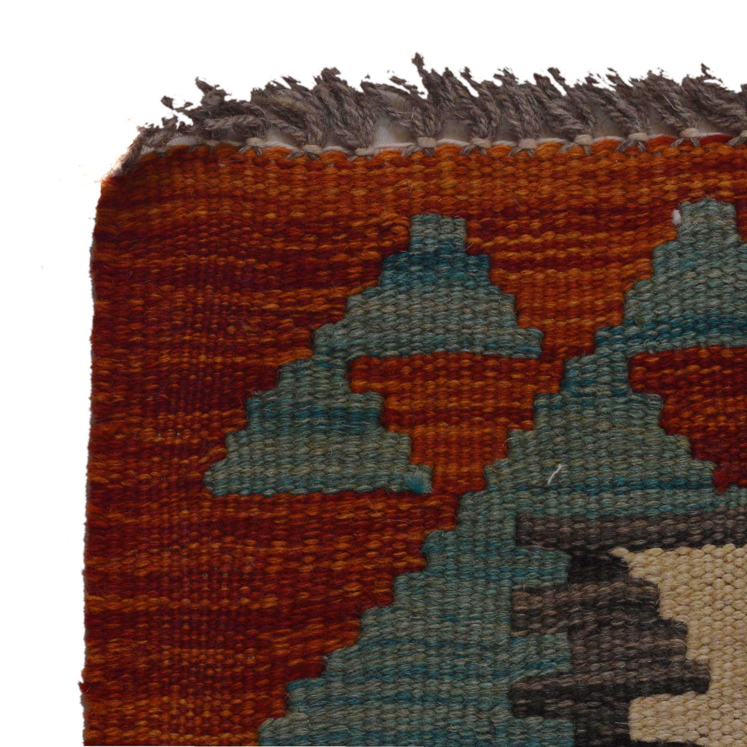 Handmade Vegetable Kilim 3' 3" x 4' 9" ft / 100 x 145 cm - No. P35724