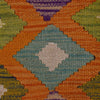 Hand Woven Wool Kelim 3' 4" x 4' 9" ft / 102 x 146 cm - No. P35727