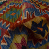 Handmade Turkish Design Wool Kilim 3' 3" x 4' 8" ft / 99 x 143 cm - No. P35728