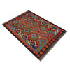 Handmade Afghan Vegetable Kilim 3' 3" x 4' 10" ft / 99 x 147 cm - No. P35731