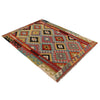 Handmade Turkish Design Wool Kilim 3' 5" x 5' 1" ft / 104 x 154 cm - No. P35738