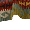 Handmade Turkish Design Wool Kilim 3' 5" x 5' 1" ft / 104 x 154 cm - No. P35738