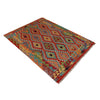 Handmade Vegetable Kilim 3' 6" x 4' 11" ft / 107 x 151 cm - No. P35744