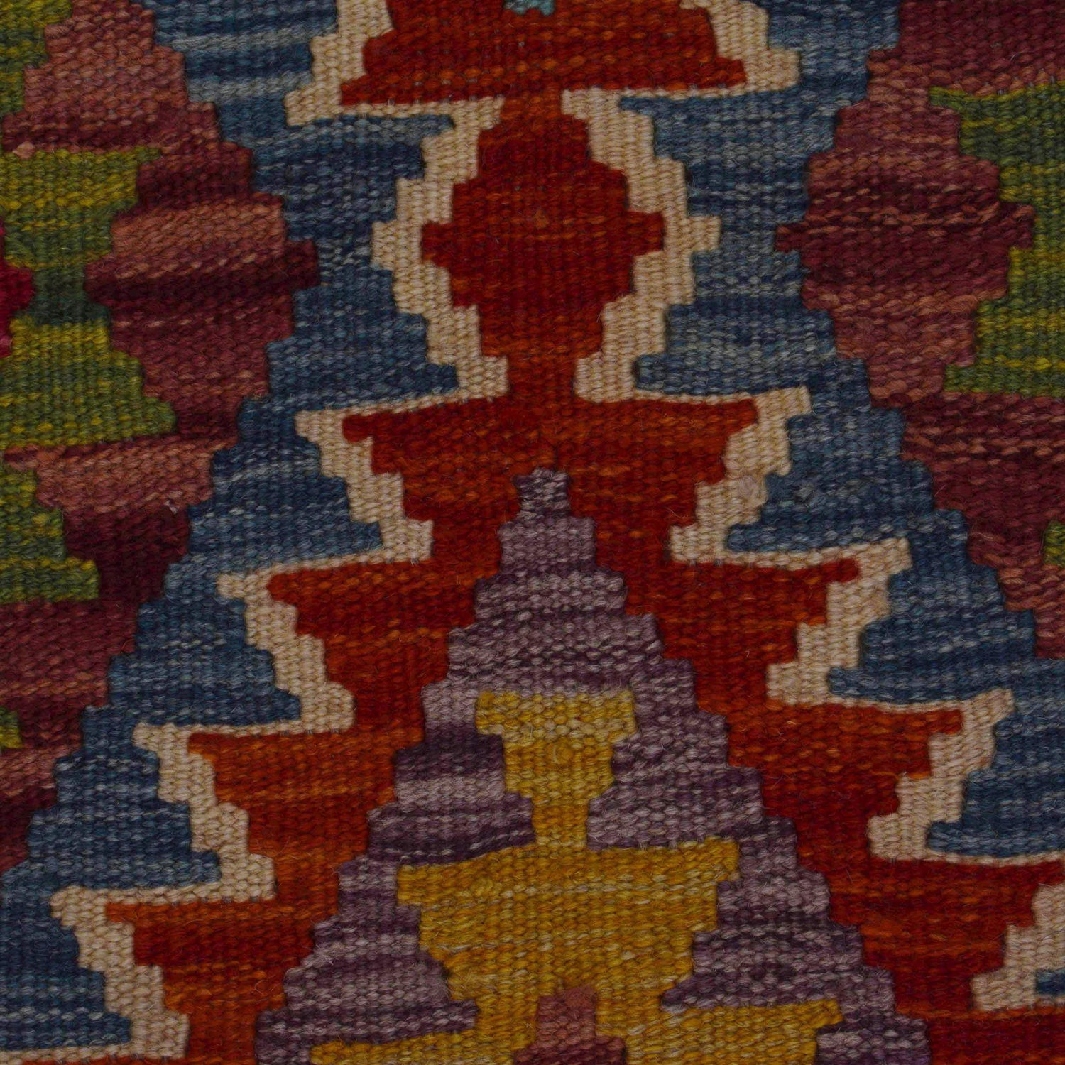 Handmade Vegetable Kilim 3' 6" x 4' 11" ft / 107 x 151 cm - No. P35744