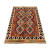 Hand Knotted Afghan Style Kilim 3' 3" x 5' 1" ft / 99 x 156 cm - No. P35746